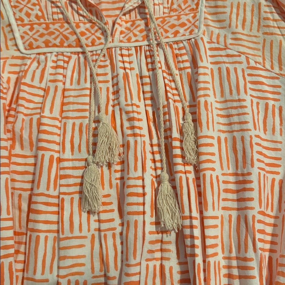 Tuckernuck MAREA Coral Endless Summer Kaftan - Picture 10 of 11